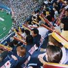 NFL OSAKA 2002観戦ツアー　2002.8.4 大阪ドーム内で声援