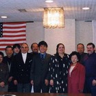 大相撲春場所観戦及び大相撲談義　2003,3,23 カトリーナ・ワッツさんと一緒に！