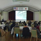 昼食講演会「大工道具とものづくりの心」 2006年3月3日(金) 講師　竹中大工道具館館長　赤尾建藏氏 綿業会館　（昼食講演会と綿業会館の見学）