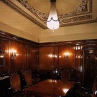 昼食講演会「大工道具とものづくりの心」 2006年3月3日(金) 講師　竹中大工道具館館長　赤尾建藏氏 綿業会館　（昼食講演会と綿業会館の見学）