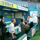 オリックスVS.千葉ロッテ 野球観戦 2007年5月9日(水) 京セラドーム大阪 （千葉ロッテの練習を見学）